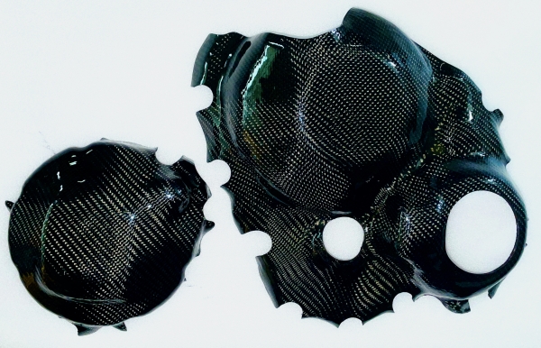 Clutsh + Generator HONDA CBR650 R 2019-2024 RH01 RH07 Neo 2x CARBON KUPPLUNGSDECKEL LIMADECKEL